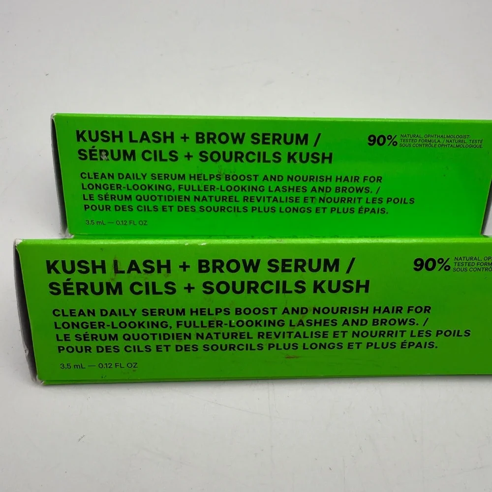 2 Pack Milk Makeup KUSH Lash + Brow Serum 0.12 oz / 3.5 mL‎ New